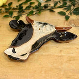 Ceramic Cow Plate