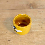 Small Yellow Bumble Bee Pot