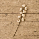 Cream Velvet Pumpkin Branch