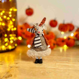 Brown Mouse in Brown Fluffy Dress