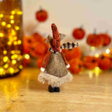 Brown Mouse in Brown Fluffy Dress