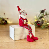 Brown Mouse in Red Jumper