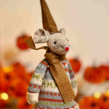 Large Brown Mouse in Earthy Jumper