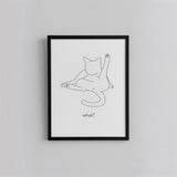 ‘What?’ Print