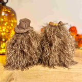 Autumn Hedgehog Couple