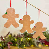 Set of 3 Hanging Gingerbreads