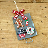 Cupcake & Candy Cane Baking Tray Hanger