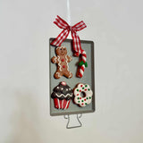 Cupcake & Candy Cane Baking Tray Hanger