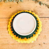 Large Ceramic Sunflower Bowl