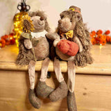 Large Autumn Hedgehogs with Dangly Legs