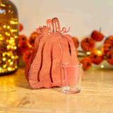 Metal Pumpkin Tea Light Holder