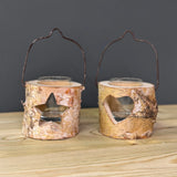 Log Candle Holder